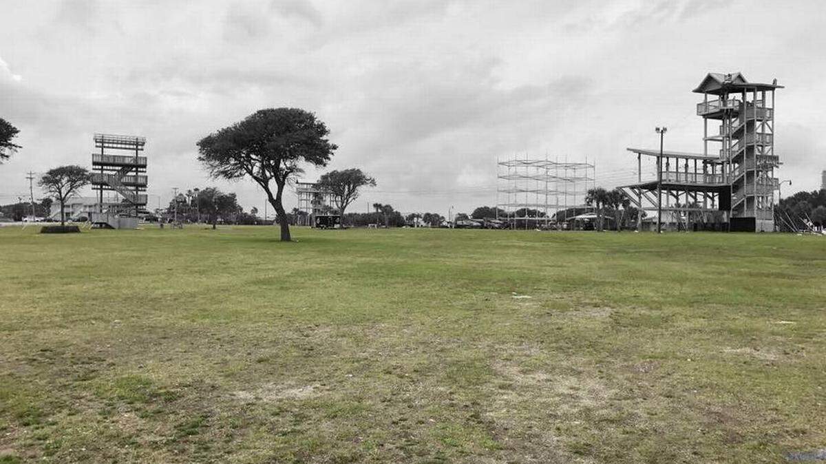 The former Pavilion Amusement Park site has sat empty since 2007 when the park was demolished.