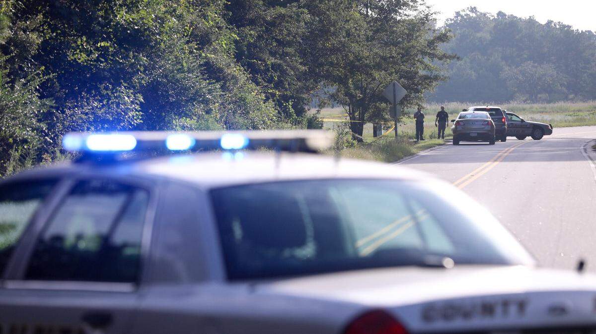 Horry County police respond to death investigation on Adrian Highway early Tuesday, August 21, 2018.