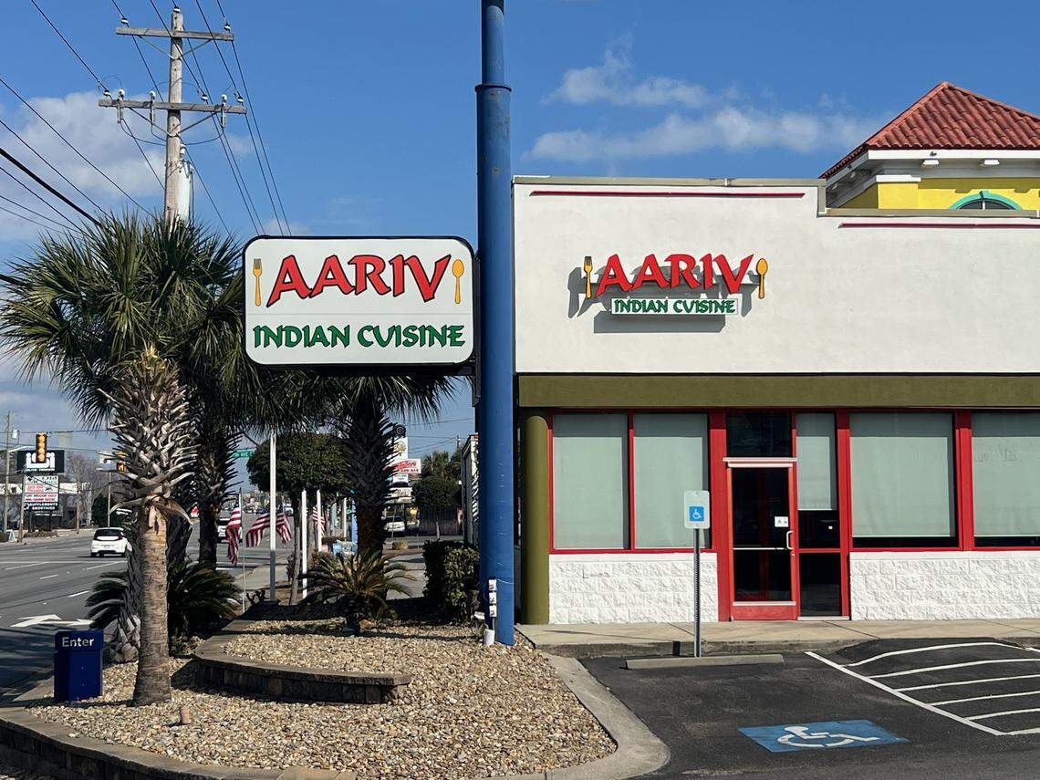 Arriv Indian Cuisine in North Myrtle Beach is one of a few area Indian restaurants. TSN Feb. 7, 2025 File.