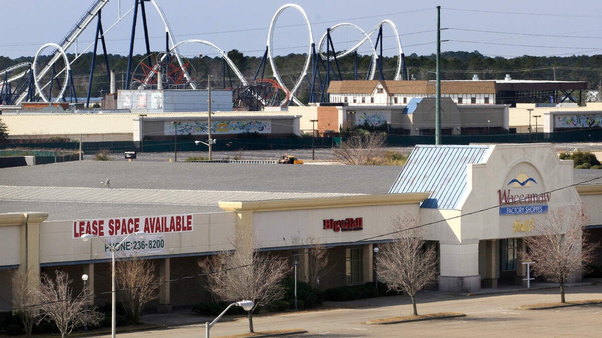 Waccamaw Pottery and the Hard Rock amusement park have long been closed. Photo by Steve Jessmore