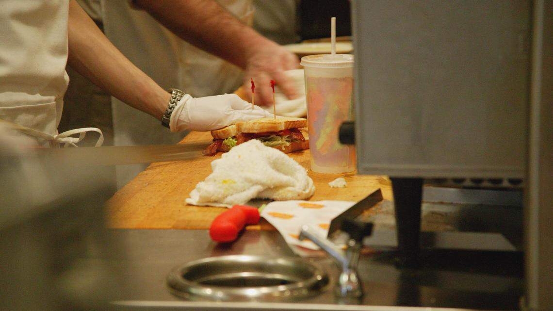 Soiled ice machine, chemicals near food. Worst Myrtle Beach area restaurant inspections