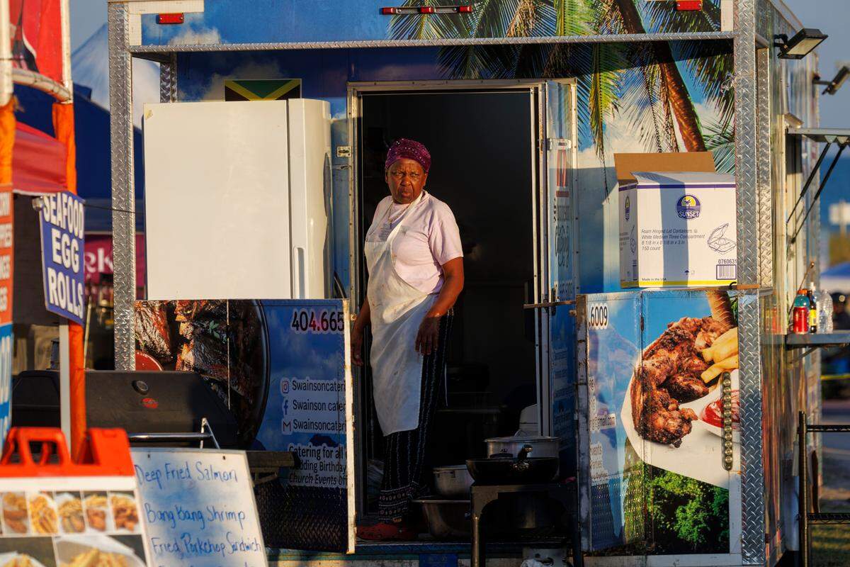 The Atlantic Beach Black Pearl Cultural Heritage and Bike Festival features vendors and performances every year. May 23, 2025.