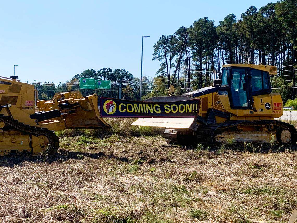 Buc-ee’s held the groundbreaking in Florence for its first-ever location in South Carolina on Thursday, Nov. 19, 2020. The gas station is part of a much larger development in the area that includes an expansion of Francis-Marion University’s ecology program.