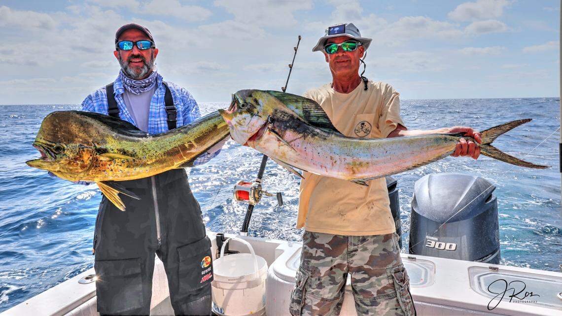 A beautiful day on the water and a yellowfin tuna to boot off Murrells Inlet coast