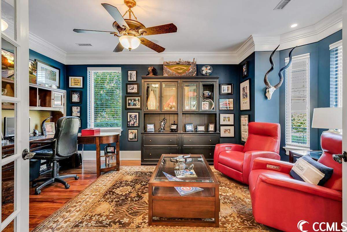 A home overlooking the Myrtle Beach’s Grande Dunes Members Club golf course is listed for $1.5 million. It has four bedrooms and a pool. Provided photo. Sept. 17, 2023.