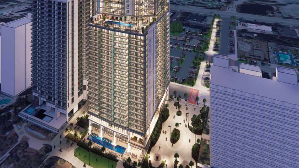 Look at a proposed new Myrtle Beach oceanfront hotel with a rooftop pool. Here’s the plan