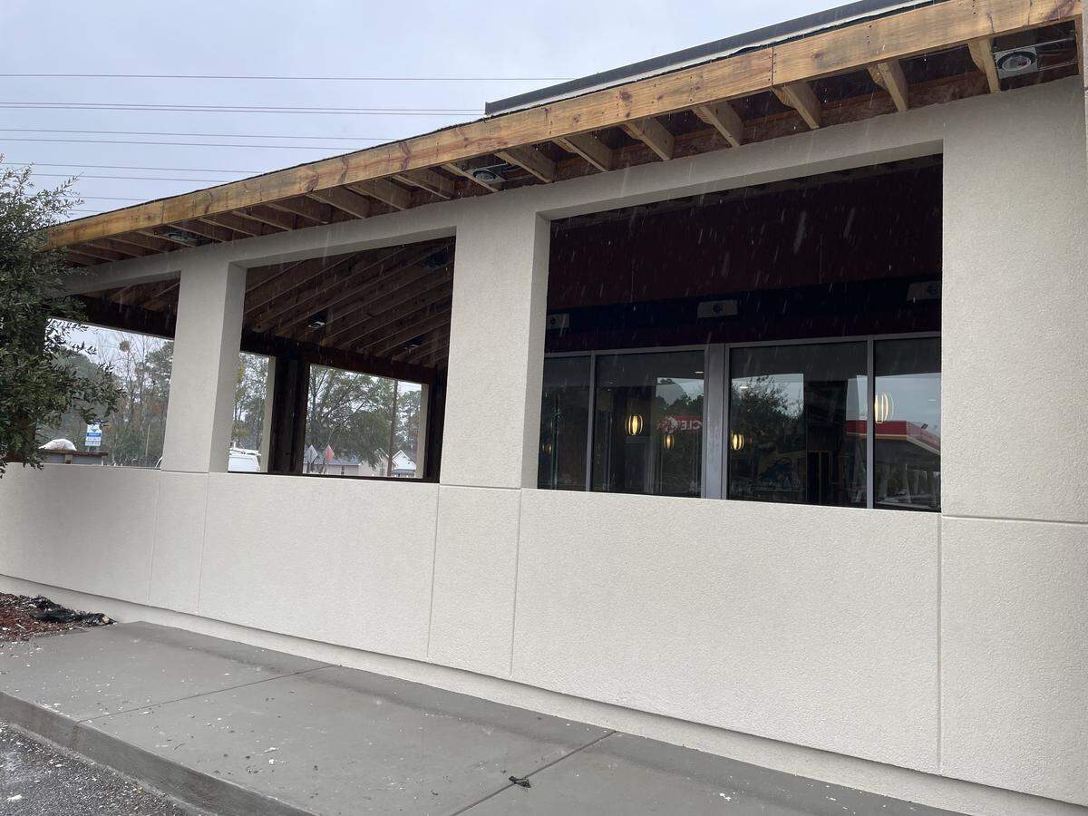 Loca Luna, a new Mexican restaurant, is being built along S.C. 544 near the Coastal Carolina University campus.