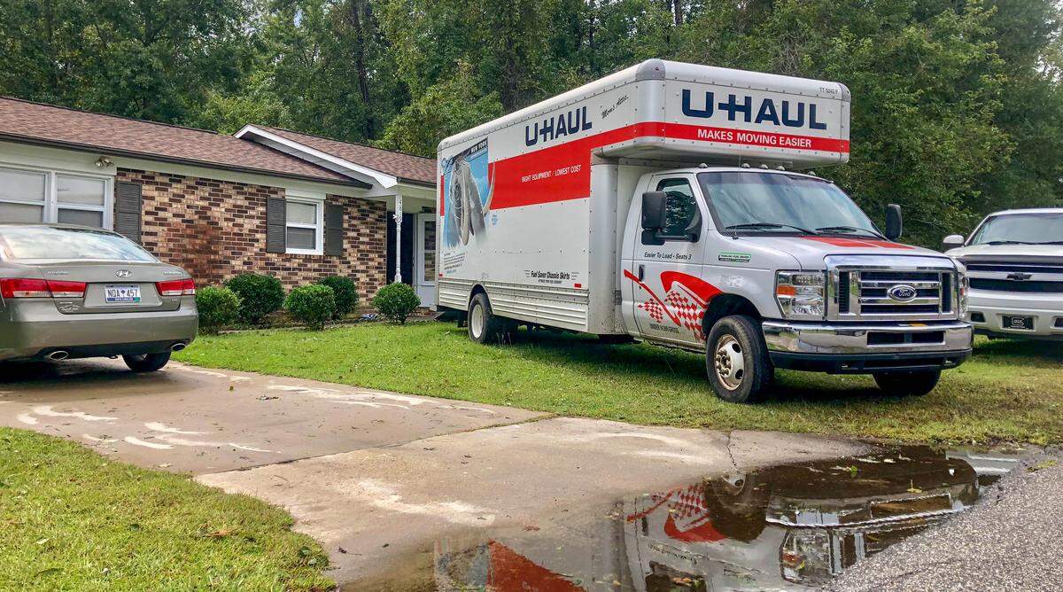Rosewood Estates resident Joe Mattingly has rented a Uhaul truck to move most of his belongings in preparation for the flood waters of Tropical Depression Florence, expected to arrive in the coming weeks.