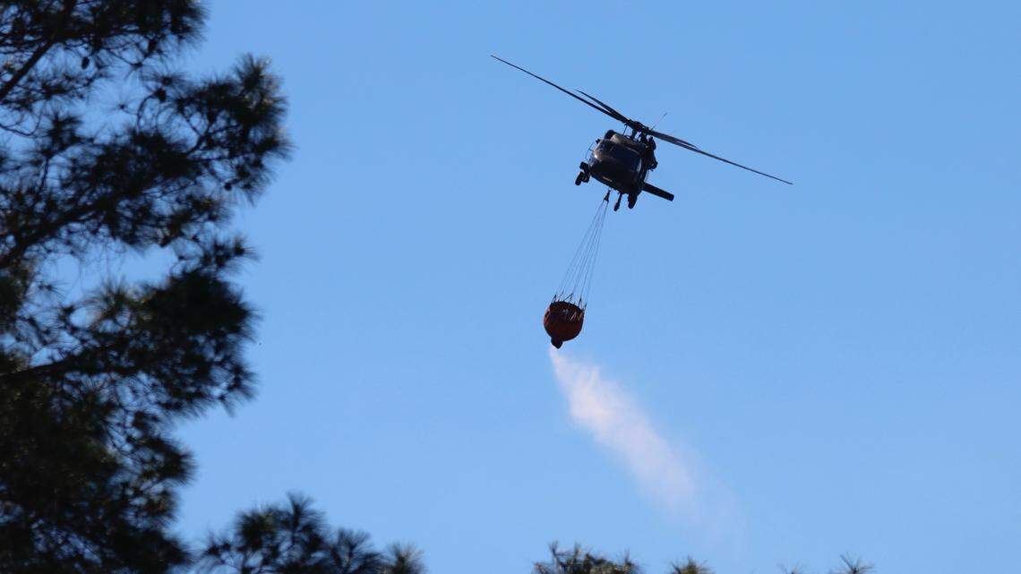Three Carolina Forest neighborhoods hit hard by wildfires. Mapping shows fires at 2K+ acres