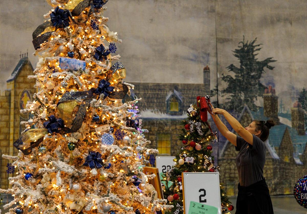 Vendors and staff are decking the halls in preparation for the Dickens Christmas Show at the Myrtle Beach Convention Center. The victorian style holiday event features 350 vendors and begins on Thursday, November 7 through Sunday, November 10, 2024. Tickets are $12 per adult and $5 per child. Nov. 6, 2024.