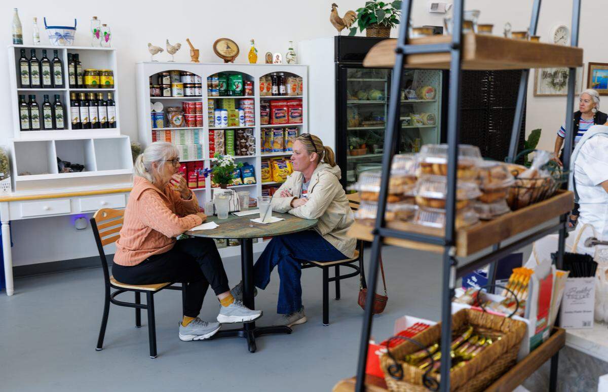 The Greek Delite Bakery and Cafe recently opened in the TEA Plaza at 2800 S.Highway 17 in North Myrtle Beach, SC. The cafe offers homemade Greek dishes including, breads, soups, sandwiches and salads. April, 29 2026.