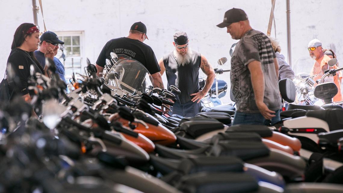 Check out what vendors are selling during Myrtle Beach Spring Bike Rally