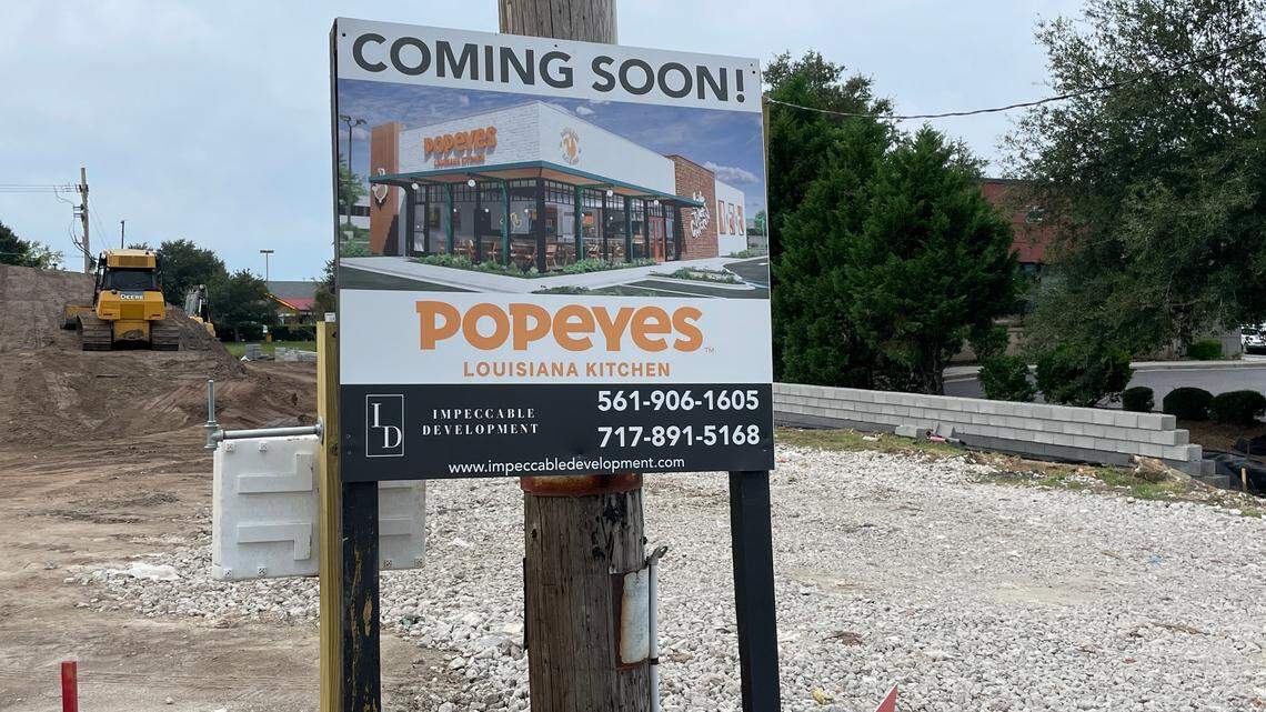 A new Popeyes location is coming to the Myrtle Beach area. Here’s where it will be.
