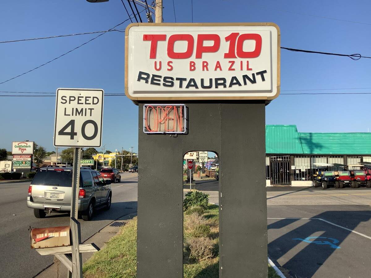 Como en Casa has been open since July, but the owners haven’t been able to change the sign from the location’s previous business.