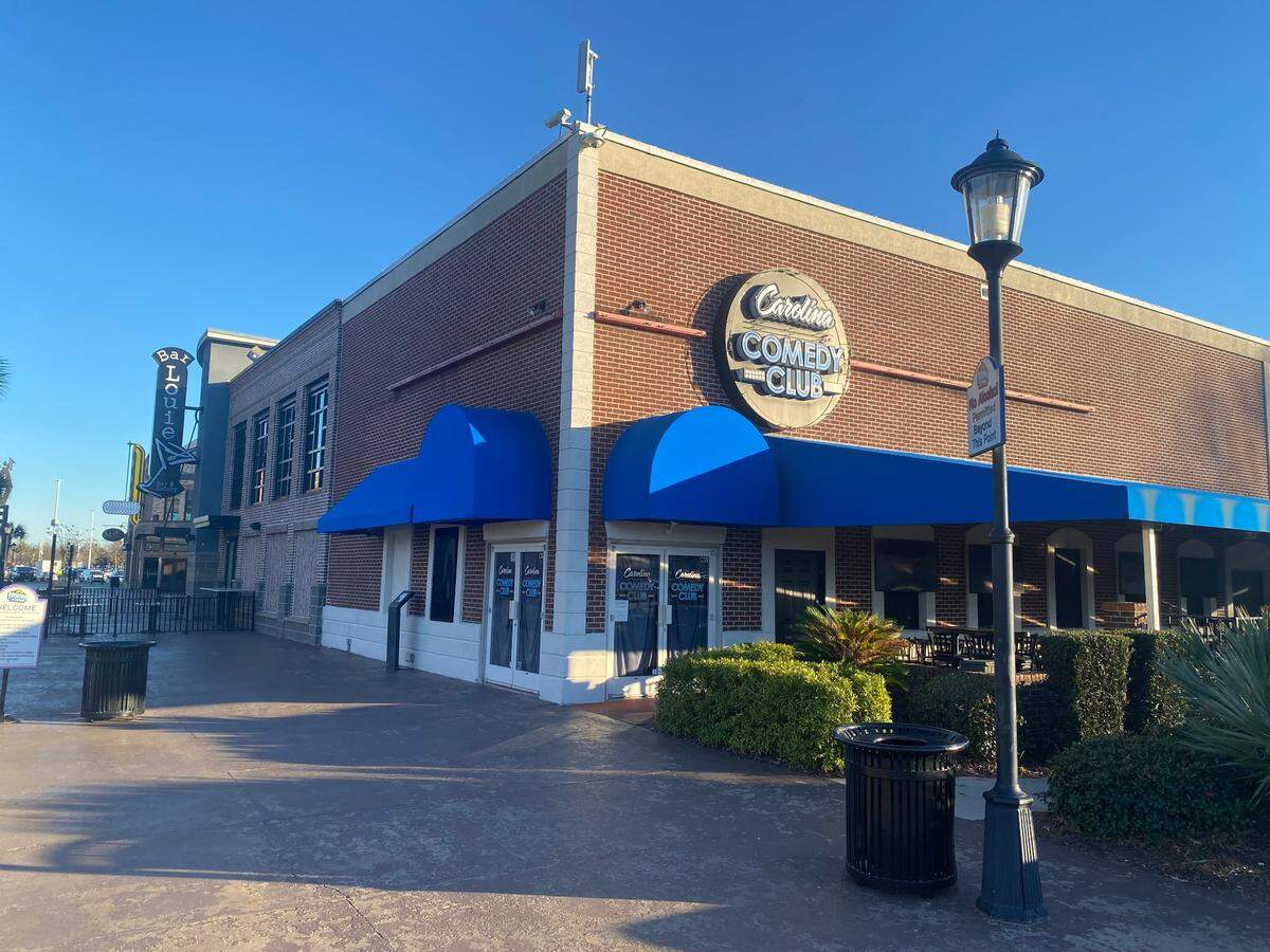 Carolina Comedy Club in Broadway at the Beach in Myrtle Beach has closed, according to its general manager Leslie Blackmon.