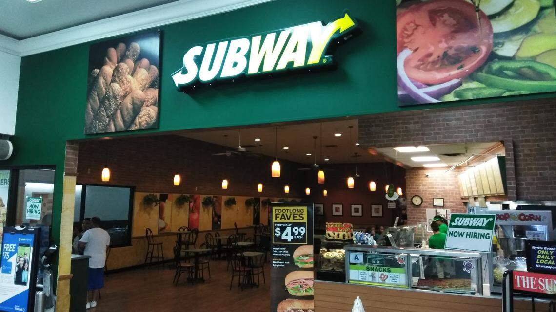 The Subway franchise inside the North Myrtle Beach Walmart is one of 26 owned by Case Group Subway.