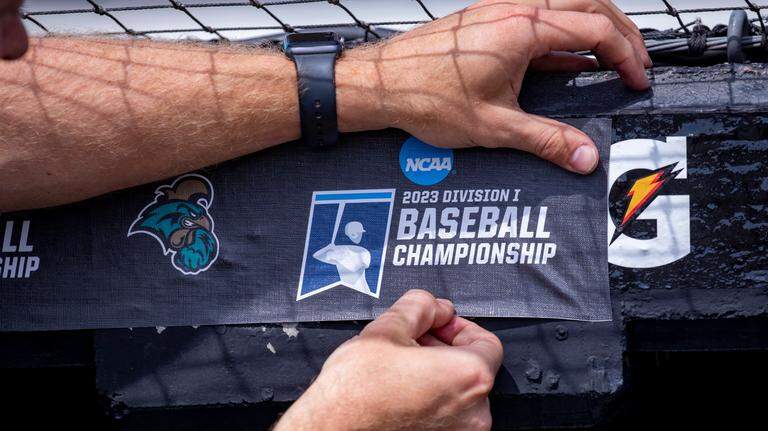Photos: Coastal Carolina prepares to host NCAA tournament this weekend.