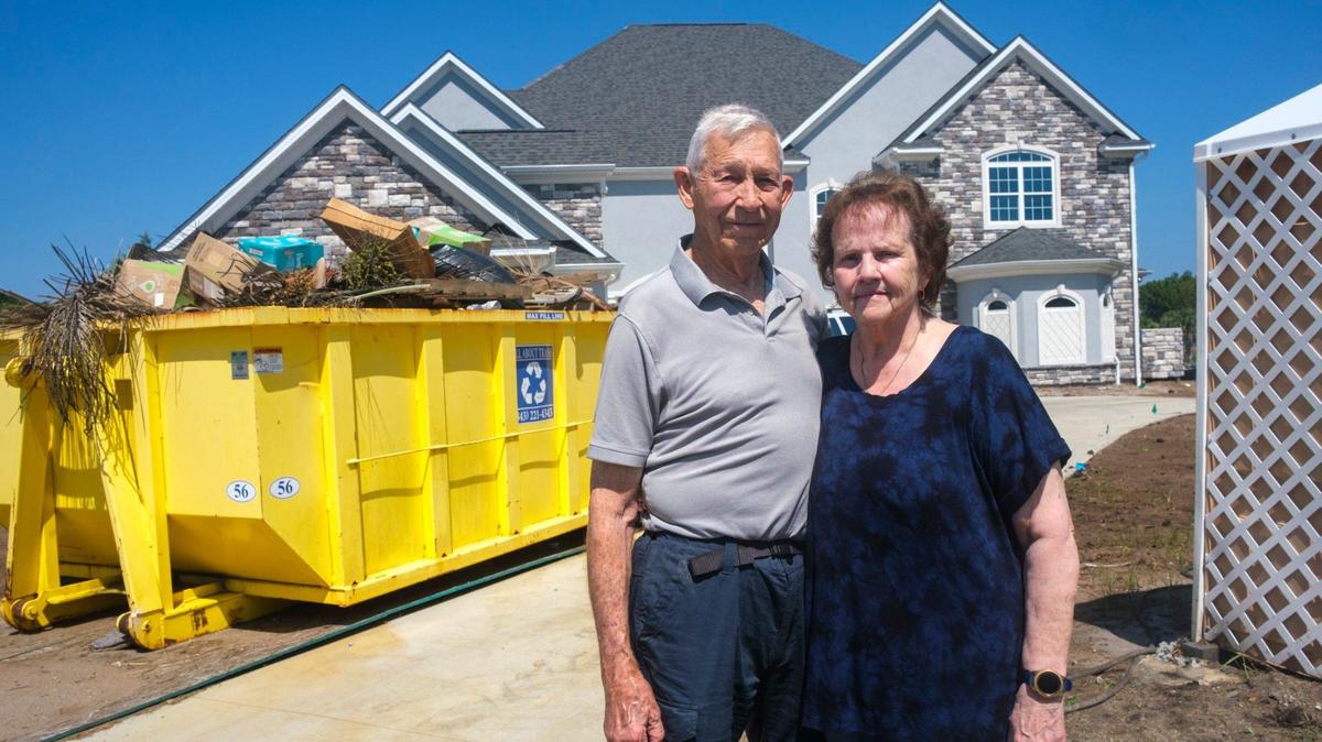 Chuck and Dee Maples contracted with Brighton Construction in early 2021 to build their dream home in Plantation Lakes. They sold their homes out of state and moved here in anticipation of the home being complete before the end of the year but nearly three years later, their home is still not complete. The couple has been living in an RV at a Myrtle Beach campground and racking up expenses including HOA fines and storage fees. Aug. 19, 2024.
