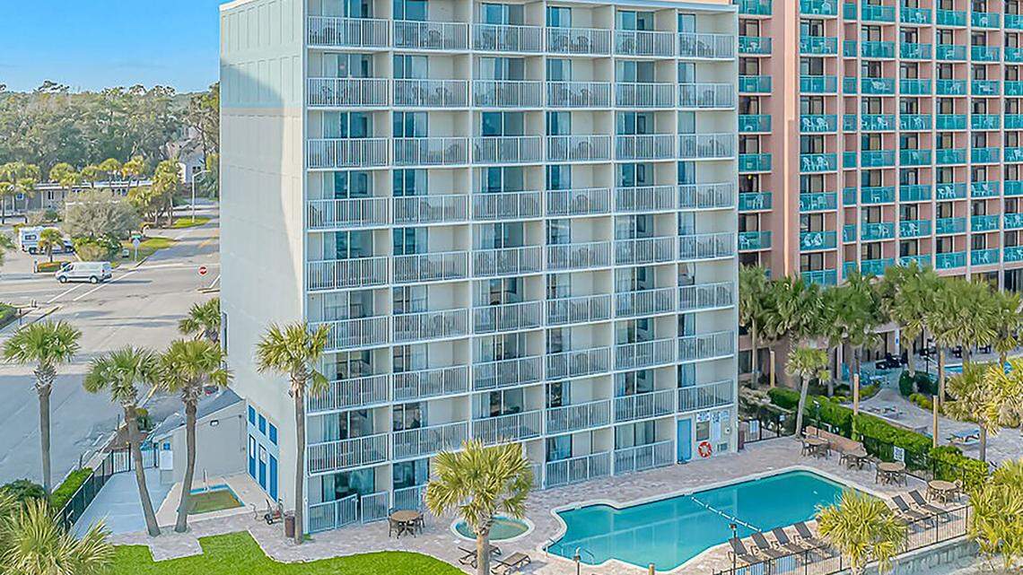 A oceanfront hotel in Myrtle Beach is for sale. Here’s what the asking price is