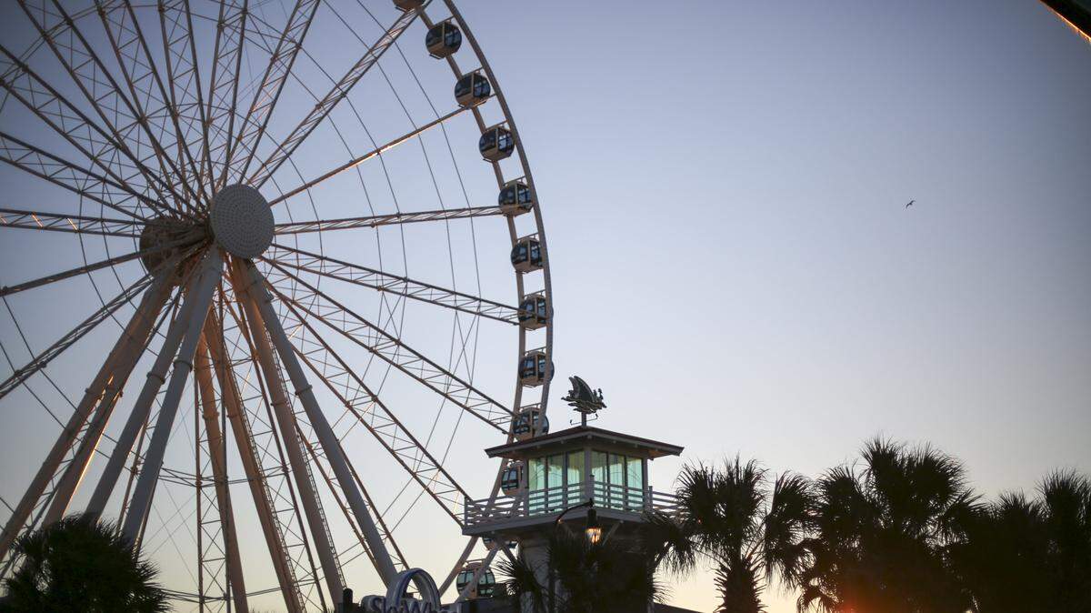 The SkyWheel in downtown Myrtle Beach.
