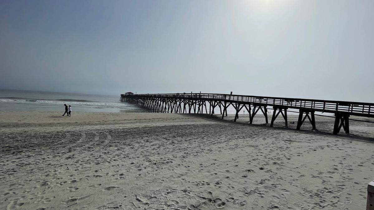 The Myrtle Beach State Park Pier is currently closed to repair damage received from the December 2023 storm in Myrtle Beach.