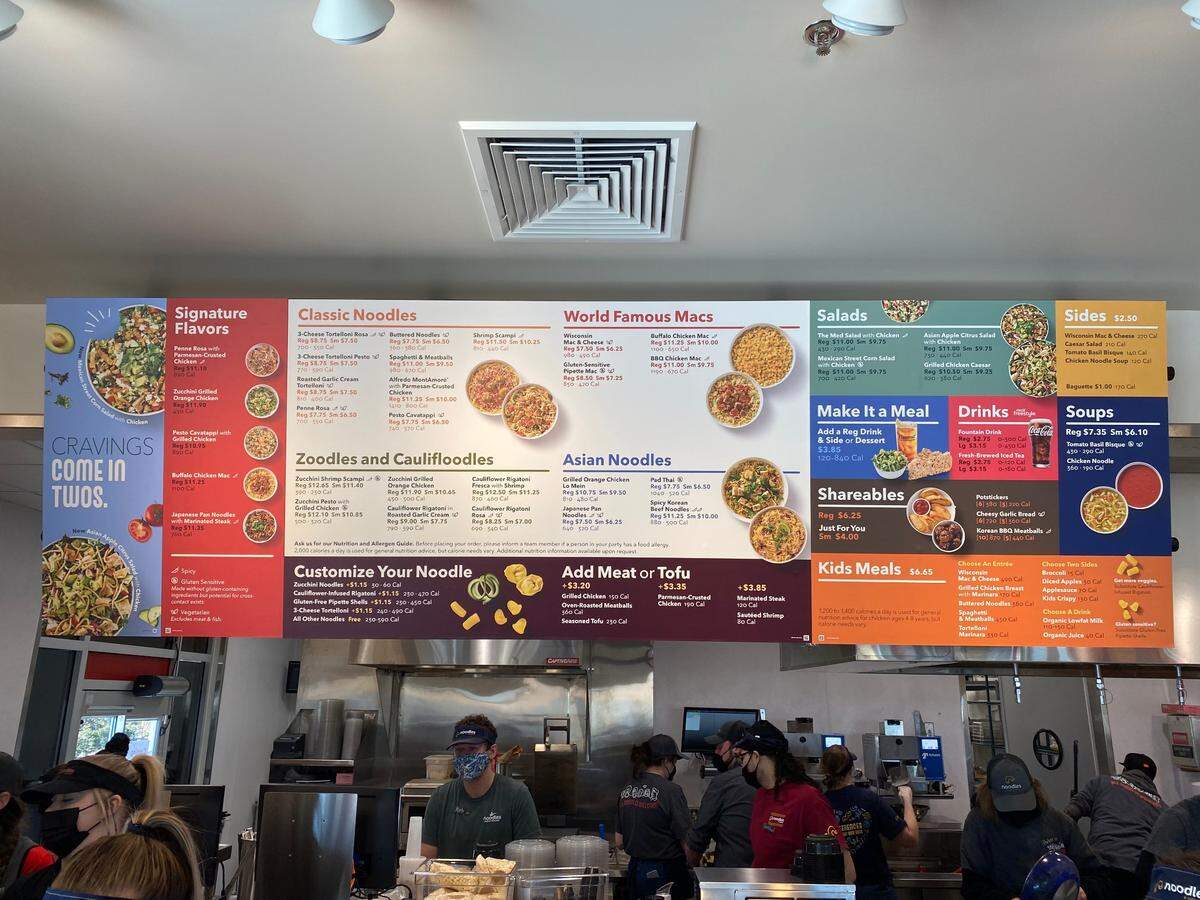 Noodles & Company is opening Wednesday, Jan. 19, on Loyola Drive on the south end of Myrtle Beach. The menu is all about noodles, pastas and macaroni dishes.