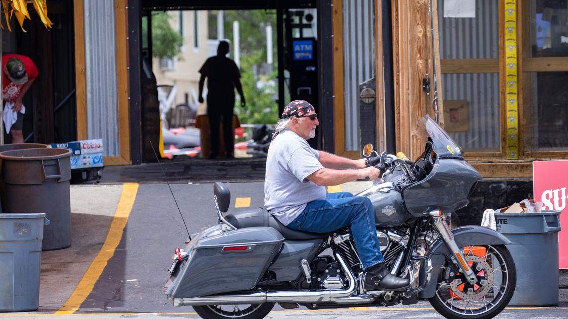 Photos: Bars and vendors prepare for Myrtle Beach Bike Week 2023