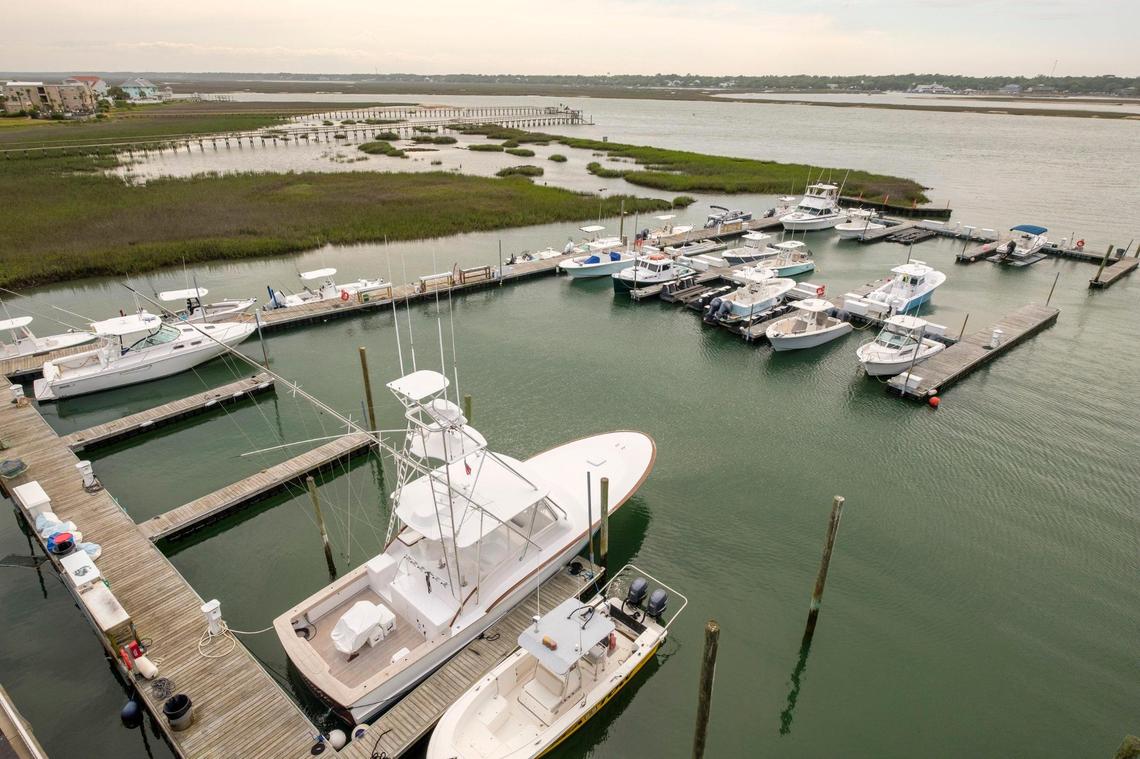 The Marlin Quay Marina fishing center, retail store, restaurant and bar are in the final stage of rebuilding and the facility is expected to fully reopen this summer. The property is owned by Mark Lawhon and his son Chris Lawhon and Chris is the General Manager. May 06, 2022.