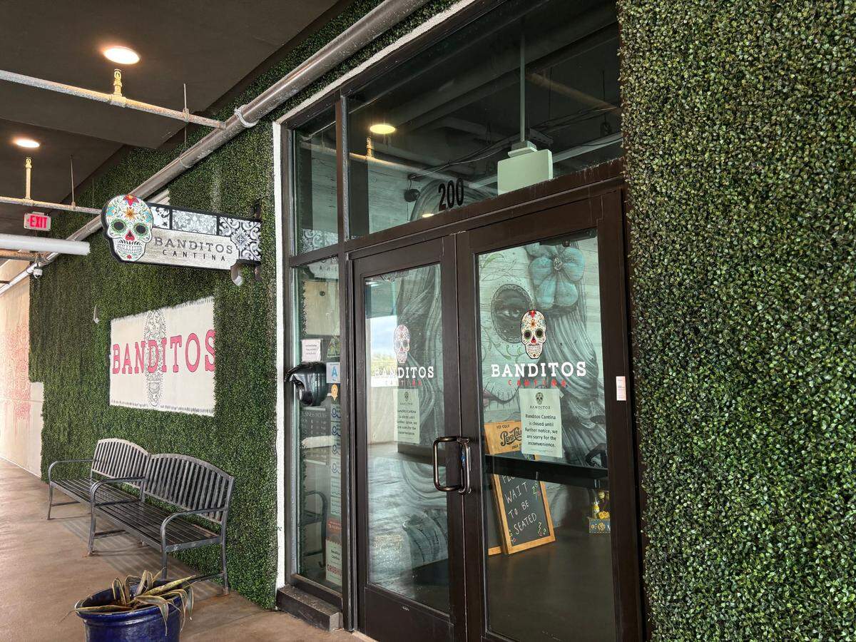 Banditos Cantina on March 7, 2024. It’s unclear why the restaurant has closed or if it will reopen.