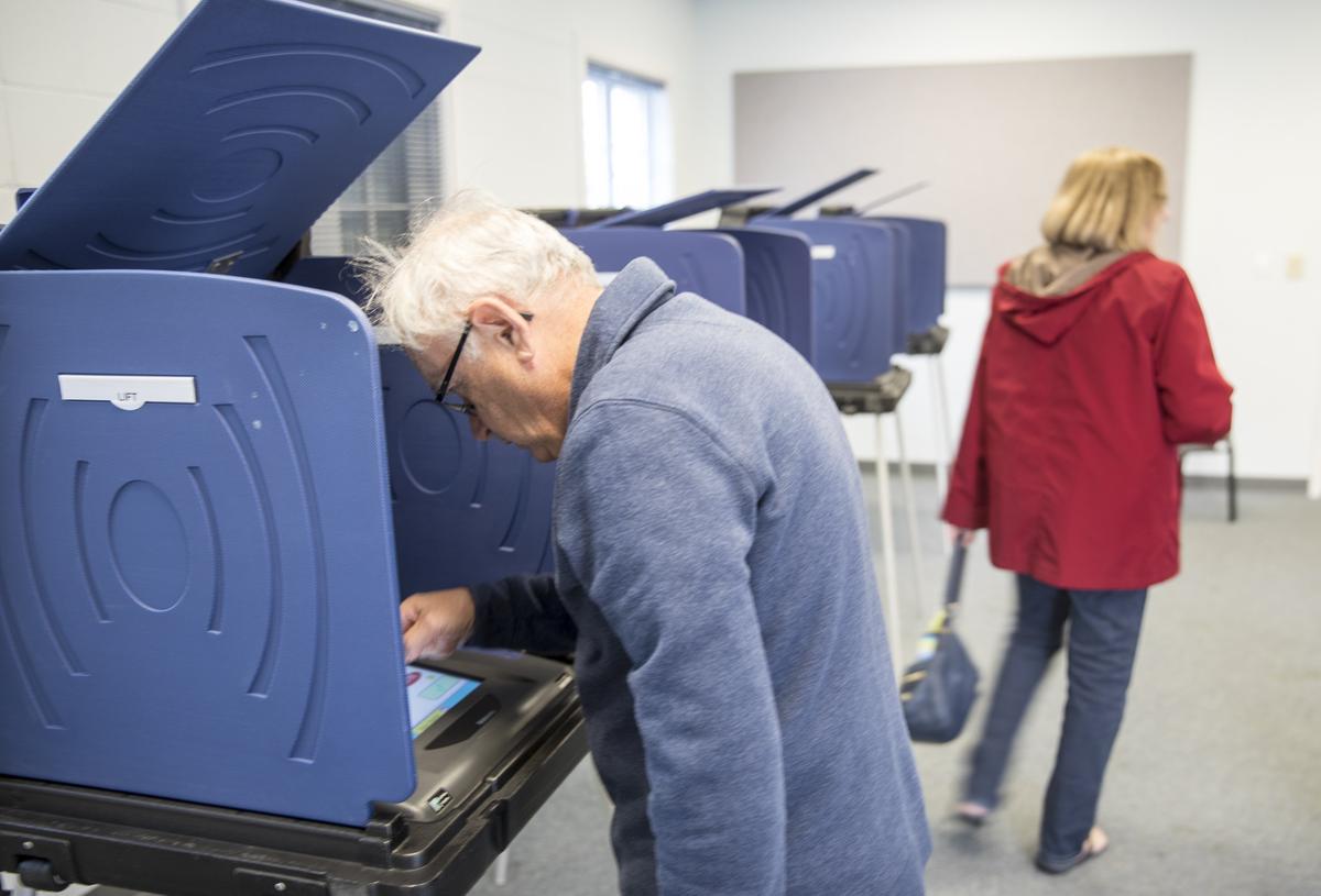 North Myrtle Beach residents show up at their polling places to cast their ballots on the Tourism Development Fund (TDF) tax on Tuesday . The TDF, a 1-percent sales tax that goes mainly toward out-of-area marketing, will be decided by voters today. March 6, 2018.