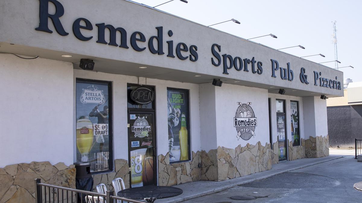 Remedies Sports Pub and Pizzeria on Monday. June, 11, 2018.