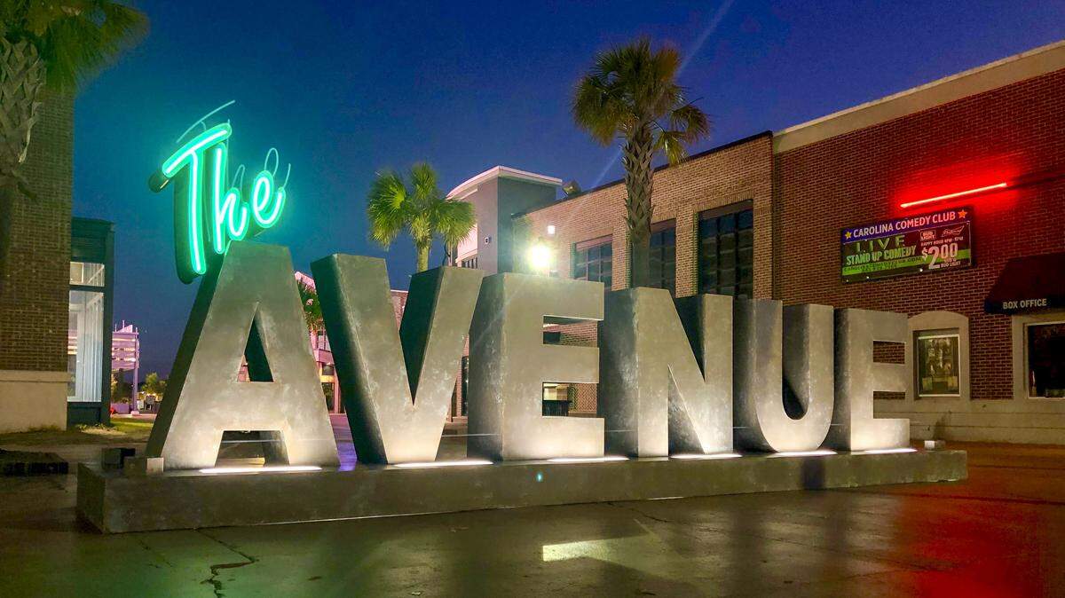 The Avenue at Broadway at the Beach.