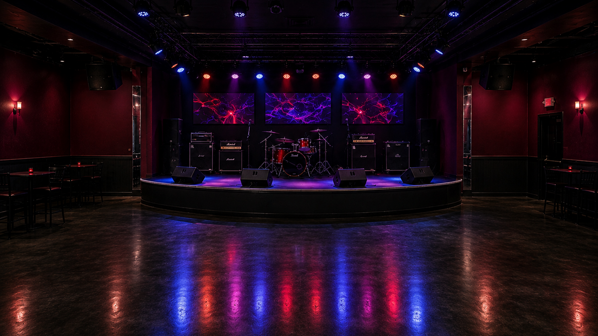 A conceptual drawing shows what the dance floor inside After 25, a new nightclub in the Myrtle Beach area, will look like. It is set to open in July.