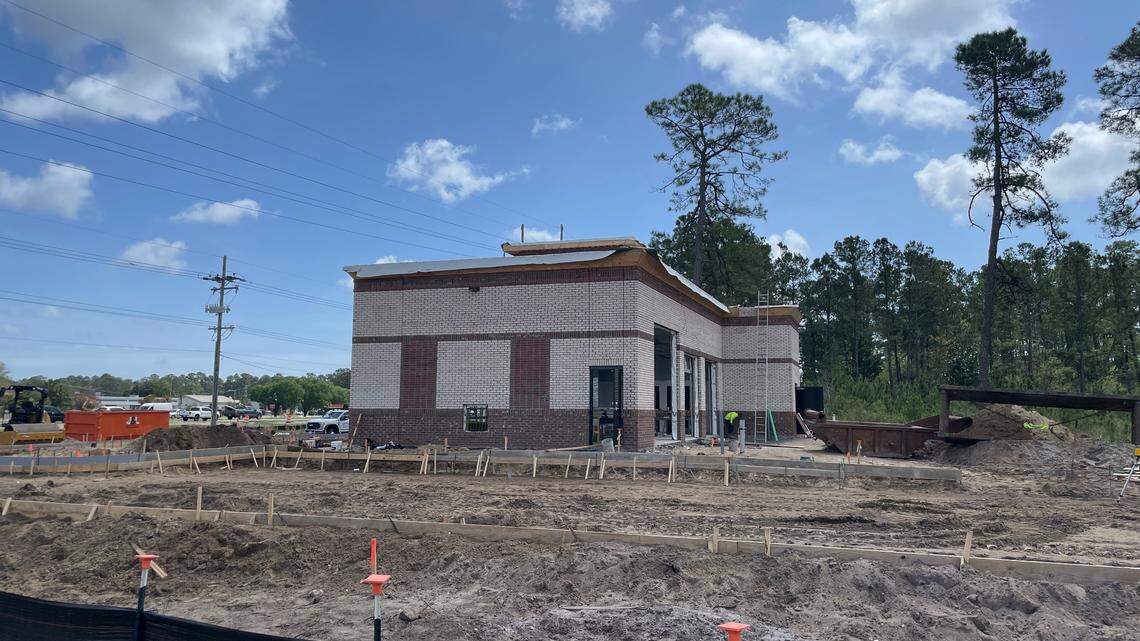 Construction crews are building something new near Conway. What will open there?