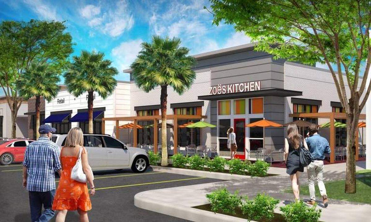 A long anticipated shopping center in Myrtle Beach has yet to break ground. The center, which could house Hobby Lobby, Starbucks and Burlington, according to renderings, was last discussed August 2017 at the Myrtle Beach Community Appearance Board.