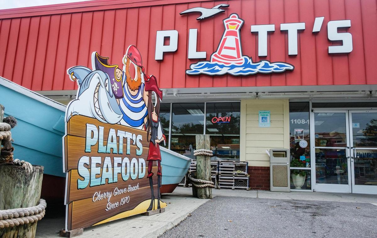 Platts Seafood. 1108 Sea Mountain Highway #1, North Myrtle Beach, SC 29582. Aug. 17, 2022.