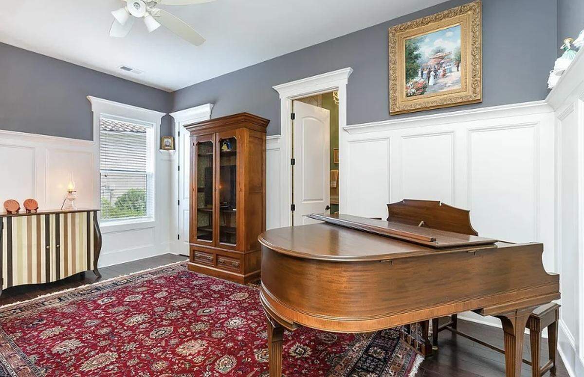 A home in the gated Grand Dunes community in Myrtle Beach is listed for $1.7 million on Zillow. It has four bedrooms and a three-car garage.