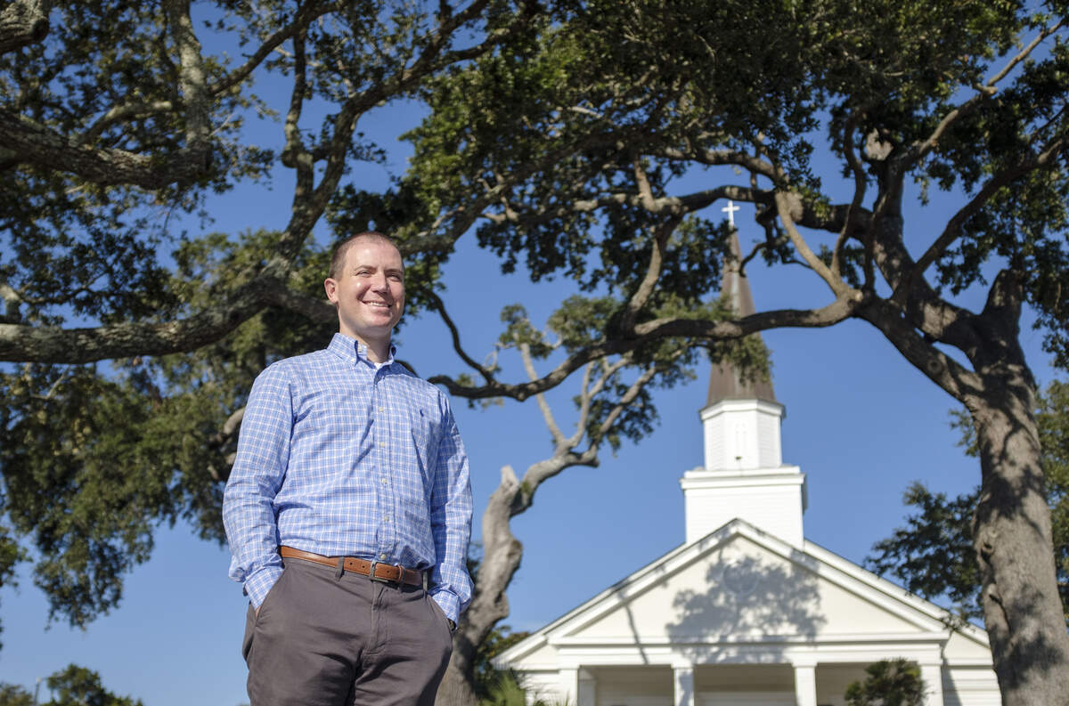 Rev. Walter Cantwell, Associate Pastor of Belin Methodist Church in Murrells Inlet Wednesday, November 27, 2019.