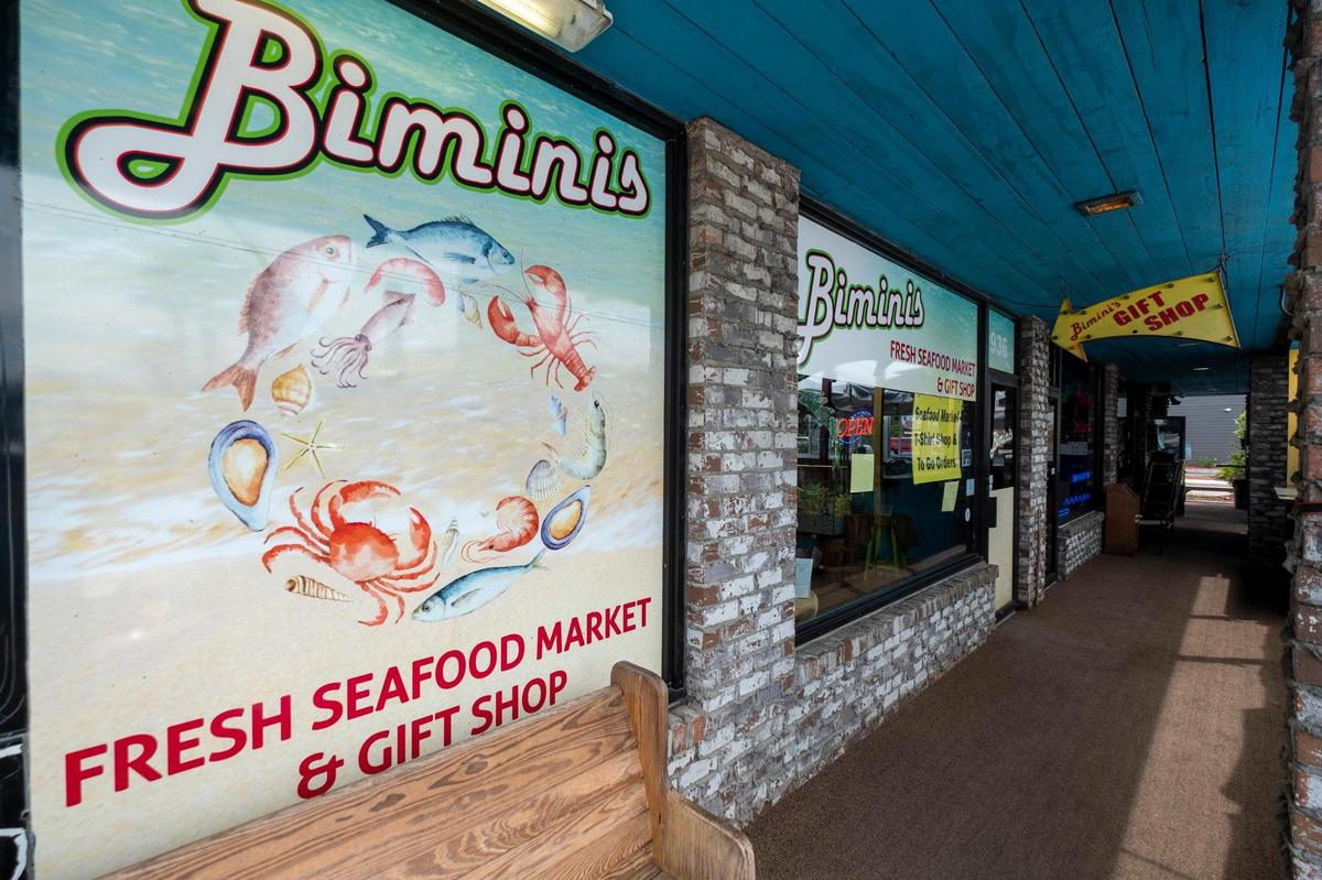 Bimini’s Seafood Market in Myrtle Beach, S.C. Aug. 18, 2022.