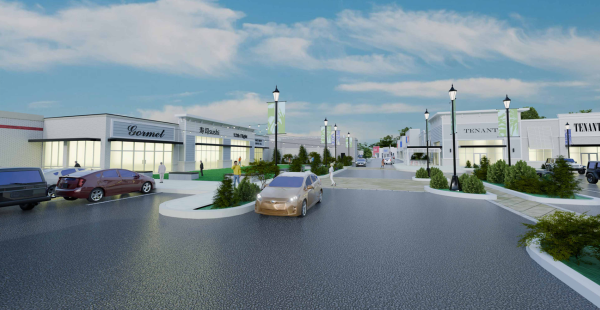 Developers envision the revitalized mall as “a destination center of sorts.”