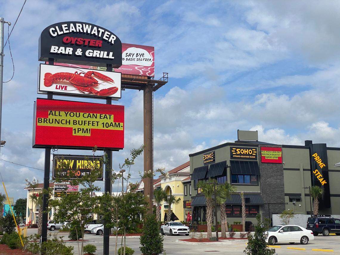 Clearwater Oyster Bar & Grill is expected to open in June on Restaurant Row in the Myrtle Beach area. It joins Soho, The Chophouse Prime Steakhouse and Burger Boys in a complex along the Intracoastal Waterway.