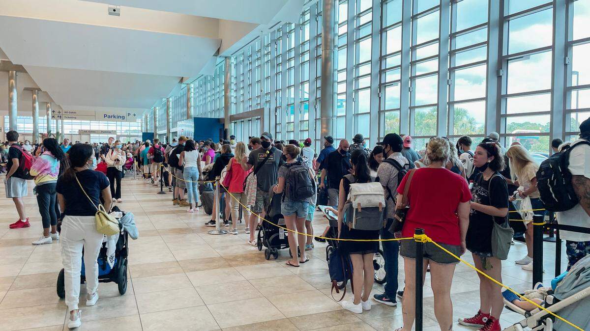 Myrtle Beach International Airport now recommends showing up at least three hours early on Friday, Saturday and Sunday mornings during the summer.