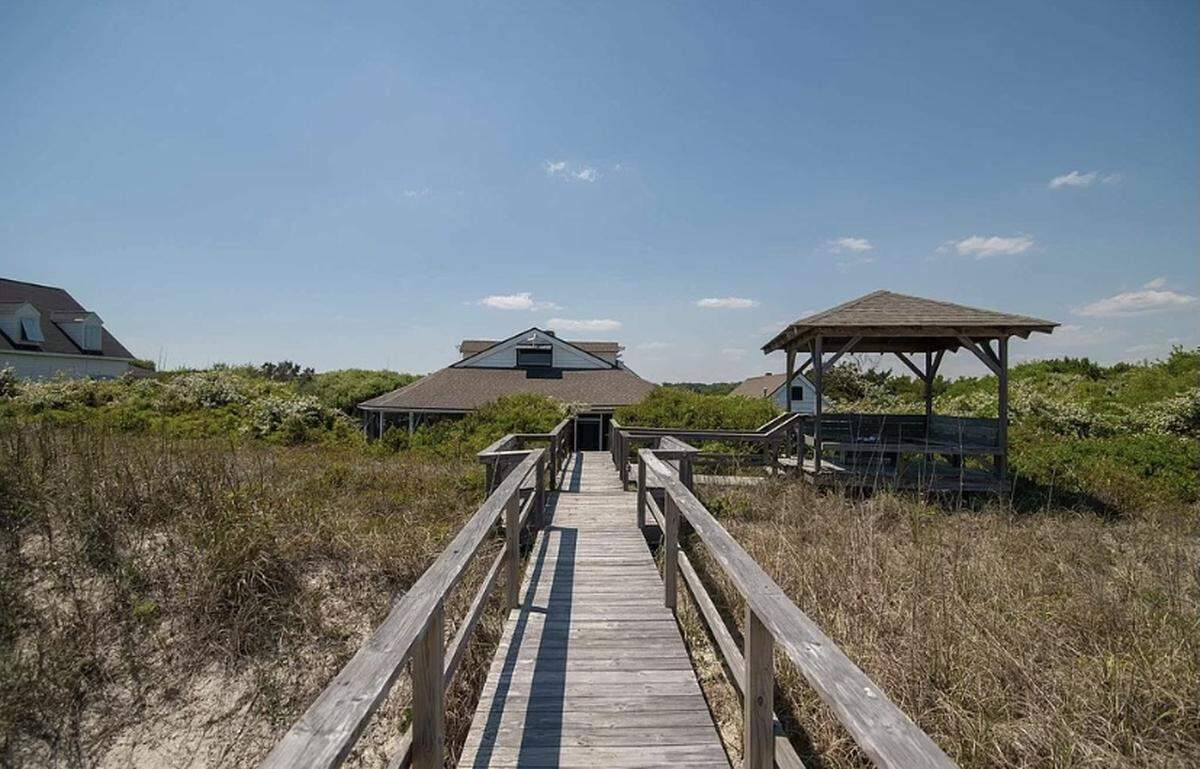 A $4.2 million home is listed for sale in the Myrtle Beach SC area. The six bedroom house is in the historic district of Pawleys Island.