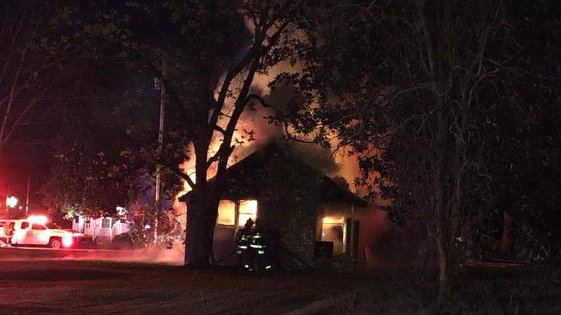 Conway Fire Department responded to a house fire on Brown Street Thursday, Nov. 29, 2018.