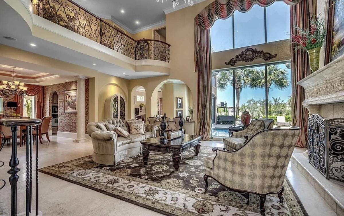 A Mediterranean-style house in the Grand Dunes community of Myrtle Beach is listed on Zillow for $1.6 million.