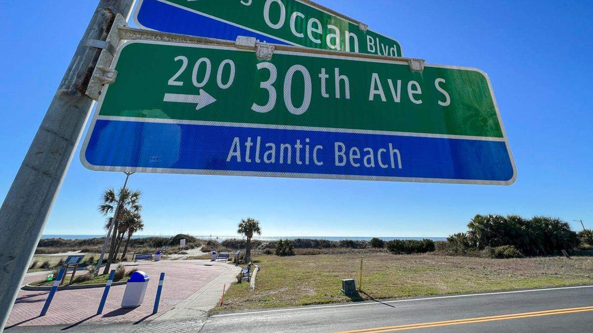 Town leaders are considering the development of a 21-story hotel with 168 rooms and an accompanying multi-level parking garage along the ocean front in Atlantic Beach, S.C. January 24, 2023.