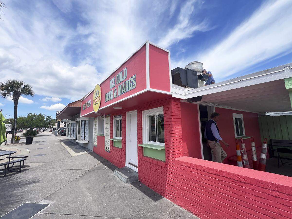 The OD Taco Co. is temporarily taking over the space that formerly housed the Fenway Grill on Main Street in North Myrtle Beach, SC. with plans to move to its new location with redevelopment is completed in the area. May 11, 2026.
