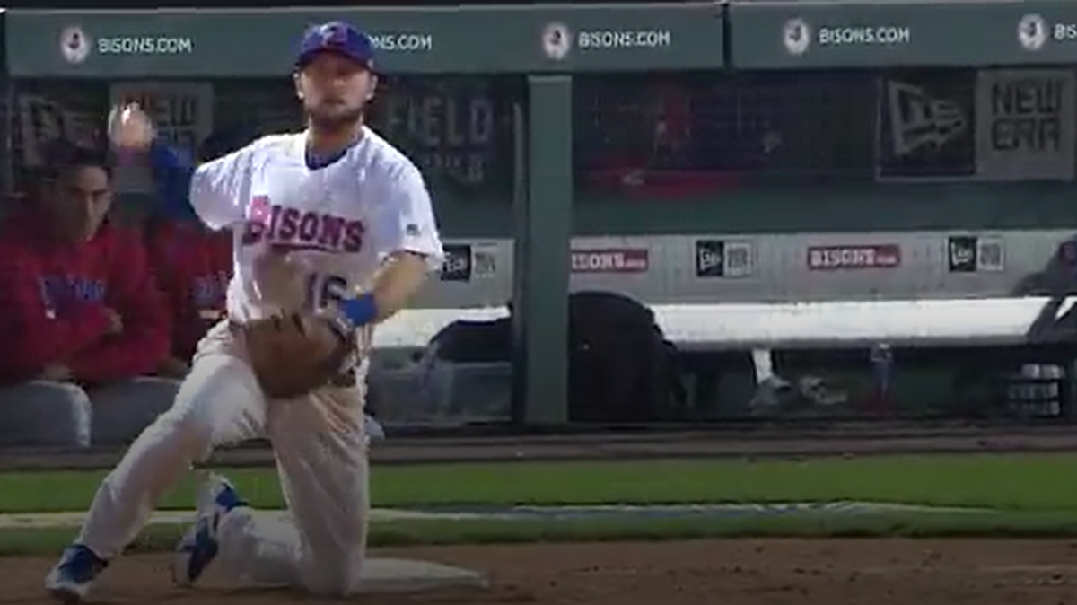 St. James High graduate Gunnar Heidt of Murrells Inlet made ESPN SportsCenter’s Top 10 Plays on Wednesday by diving twice on the same defensive play to record an out for the Buffalo Bisons, the Triple-A affiliate of the Toronto Blue Jays.