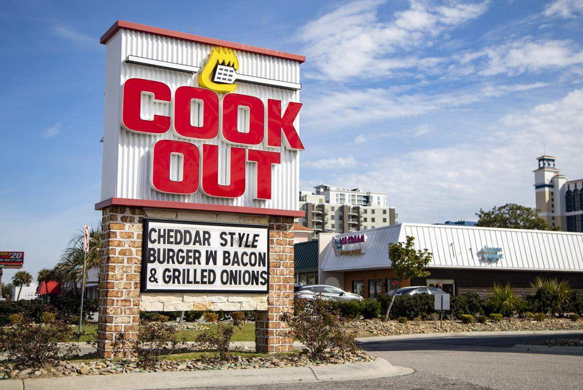 Cook Out’s signature Tray is said to have 54,000 possible combinations.