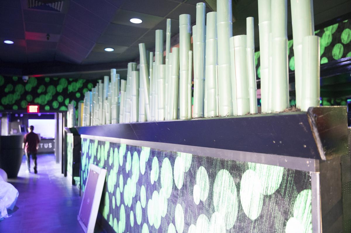 The old 2001 night club in Myrtle Beach was renovated and reopened in October 2018 as Status Nightlife, described as a “super club” with four clubs in one. Pictured is the front hallway near Rum Jungle. Aug. 20, 2018.